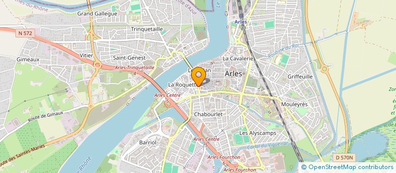 localisation de l'entreprise MONSIEUR SOPHIAN NORROY à ARLES