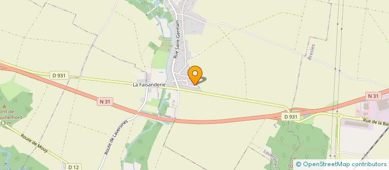 localisation de l'entreprise MONSIEUR SOPHIAN ORDON  LAVERSINES