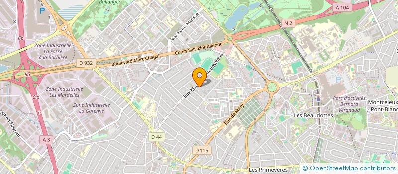 localisation de l'entreprise MONSIEUR SOPHIANE BOUZAKI à AULNAY-SOUS-BOIS