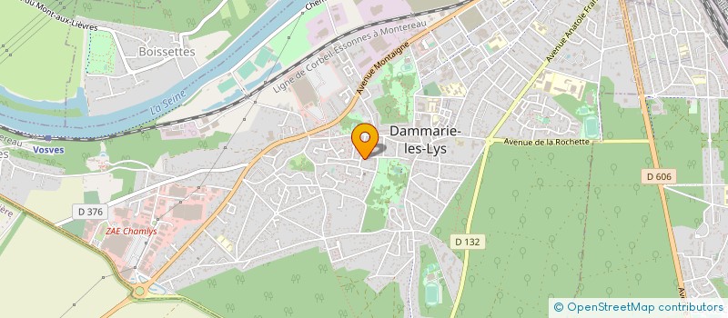 localisation de l'entreprise MONSIEUR SOPHIANE FAHIM à DAMMARIE-LES-LYS