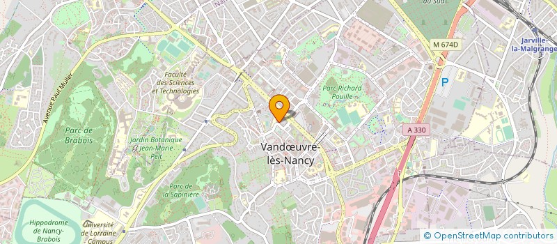 localisation de l'entreprise MONSIEUR SOPHIANE FILALI  VANDUVRE-LES-NANCY