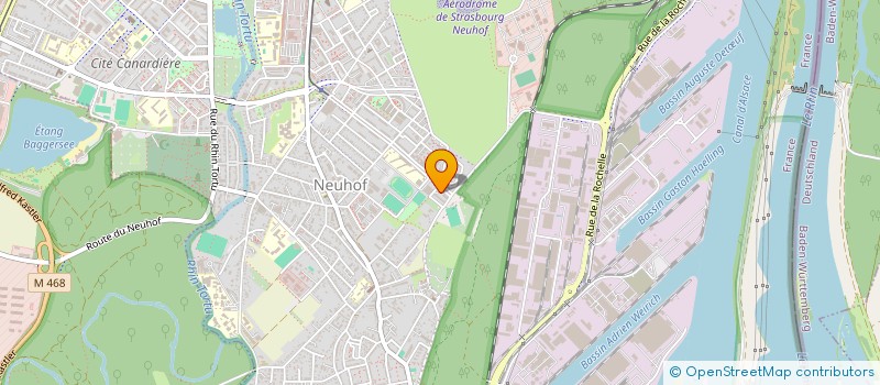 localisation de l'entreprise MONSIEUR SOPHIANE HELIN à STRASBOURG