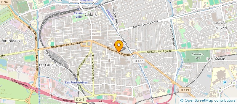 localisation de l'entreprise MONSIEUR SOPHIANE KHADIMALLAH à CALAIS