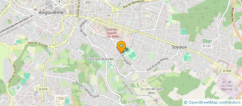 localisation de l'entreprise MONSIEUR SOPHIANE LAJMI à ANGOULEME