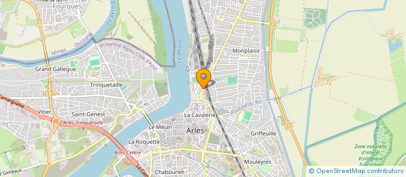 localisation de l'entreprise MONSIEUR SOPHIANE TOUHAMI  ARLES