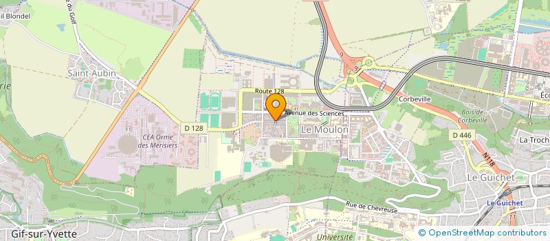 localisation de l'entreprise MONSIEUR SOPHIANE YOUSFI  GIF-SUR-YVETTE