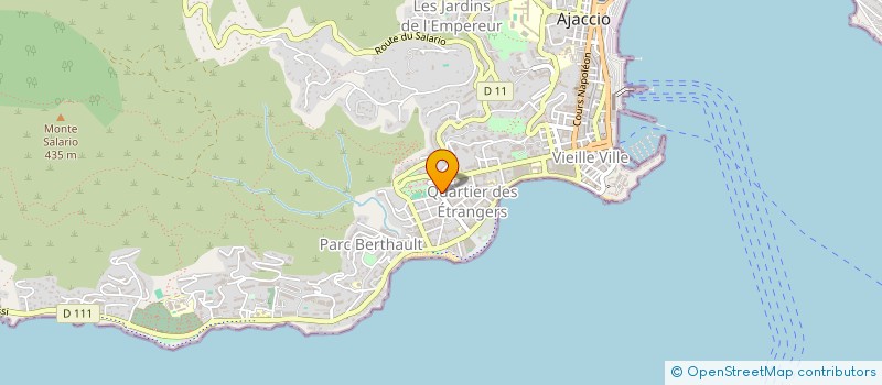 localisation de l'entreprise MONSIEUR SOPHIE AMAR à AJACCIO