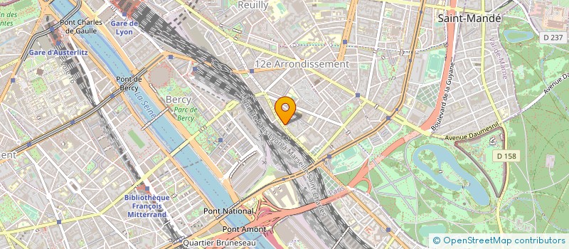 localisation de l'entreprise MONSIEUR SOPHIE FONTANIER à PARIS