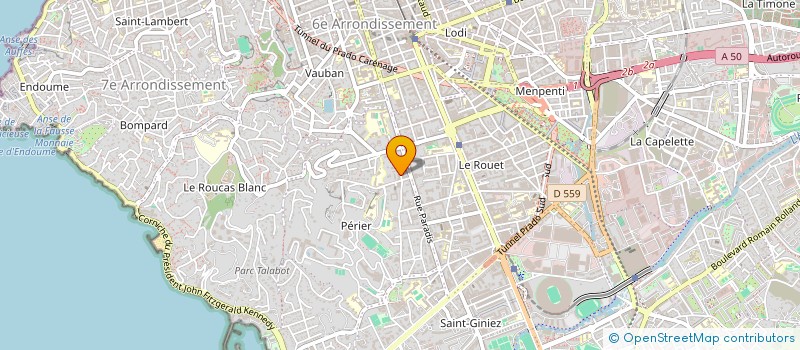 localisation de l'entreprise MONSIEUR SOPHIE PARTOUCHE à MARSEILLE
