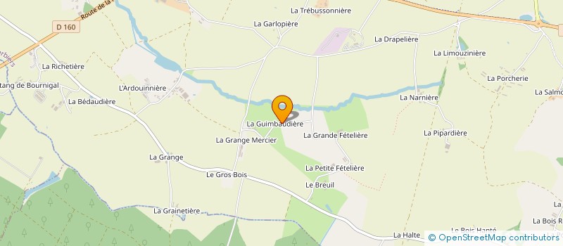 localisation de l'entreprise MONSIEUR SOPHIE PUCHAULT à LES HERBIERS
