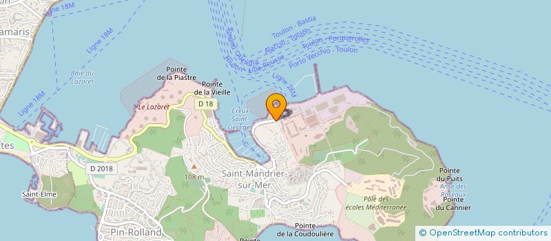 localisation de l'entreprise MONSIEUR SOPHIE TERAIHAROA  SAINT-MANDRIER-SUR-MER