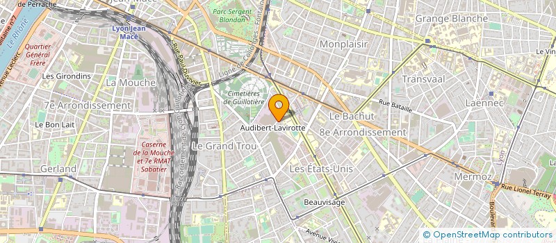 localisation de l'entreprise MONSIEUR SOPHIEN BENZAIT  LYON