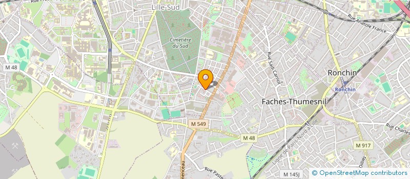 localisation de l'entreprise MONSIEUR SOPHIEN BOUGHEZAL à LILLE
