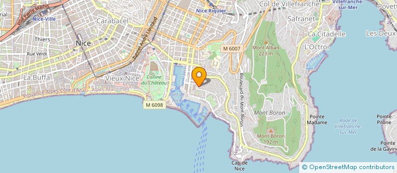 localisation de l'entreprise MONSIEUR SOPHIEN LAKHDAR  NICE