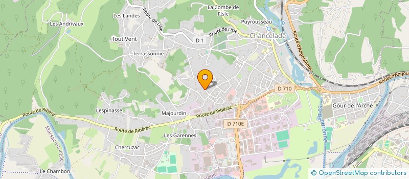 localisation de l'entreprise MONSIEUR SOPHIENNE MARICHE  CHANCELADE