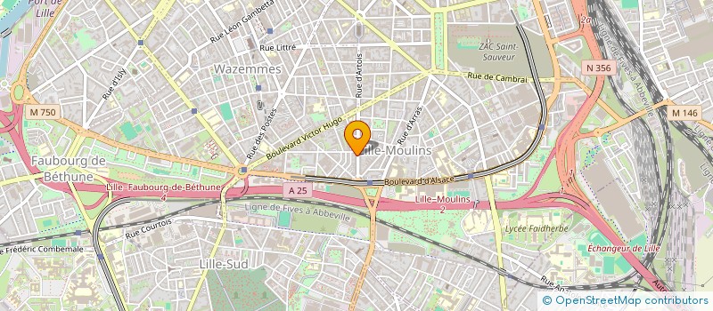 localisation de l'entreprise MONSIEUR SOPHOA ROS à LILLE