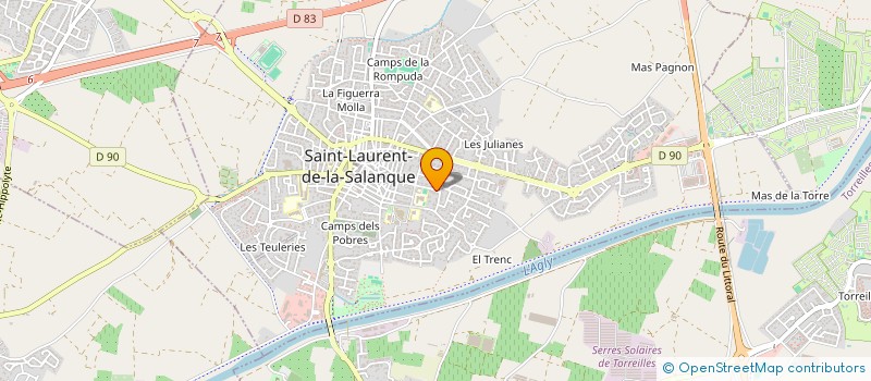 localisation de l'entreprise MONSIEUR SOPHYEN FERRY à SAINT-LAURENT-DE-LA-SALANQUE
