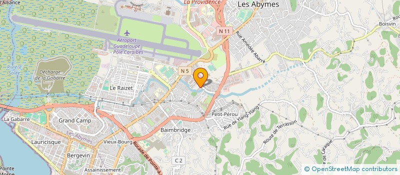 localisation de l'entreprise MONSIEUR SOREL POPOTTE à LES ABYMES