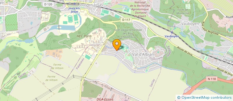 localisation de l'entreprise MONSIEUR SOREN BON  SACLAY