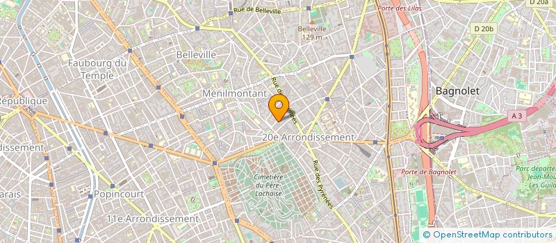 localisation de l'entreprise MONSIEUR SOREN PEDRESEN  PARIS