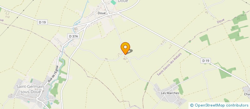 localisation de l'entreprise MONSIEUR SOREN REGNIER  DOUE