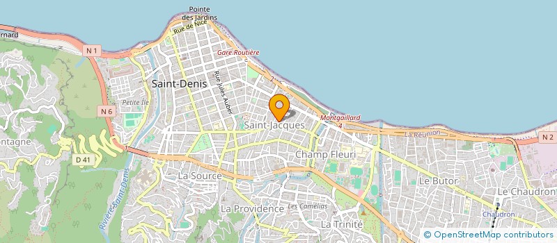 localisation de l'entreprise MONSIEUR SORIBA DIABY  SAINT-DENIS