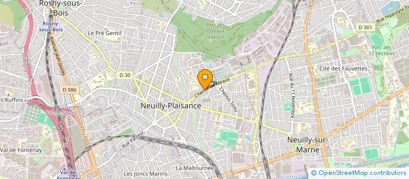 localisation de l'entreprise MONSIEUR SORIBA DIABY à NEUILLY-PLAISANCE