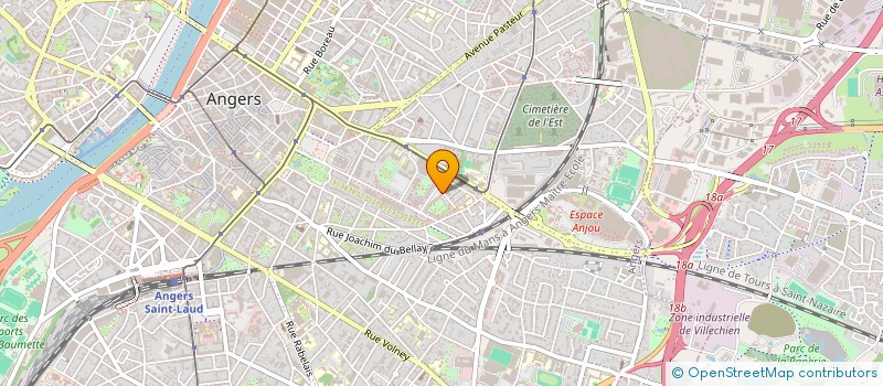 localisation de l'entreprise MONSIEUR SORIBA DIAKHABY à ANGERS