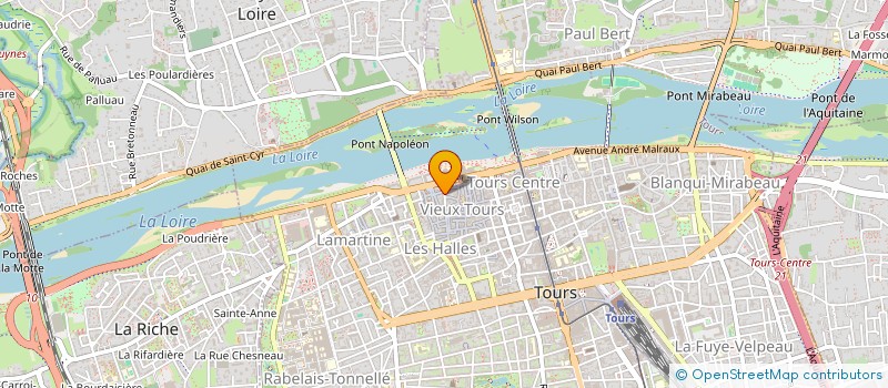 localisation de l'entreprise MONSIEUR SORIBA DIAKITE  TOURS