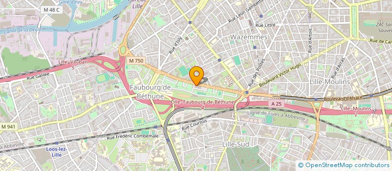 localisation de l'entreprise MONSIEUR SORIBA GUIRASSY à LILLE