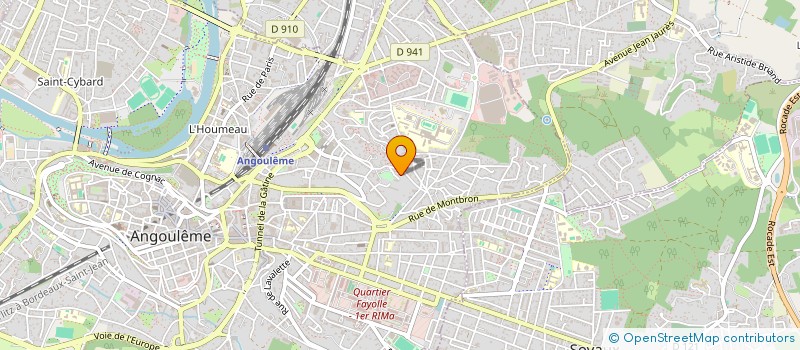 localisation de l'entreprise MONSIEUR SORIBA SAKHO à ANGOULEME