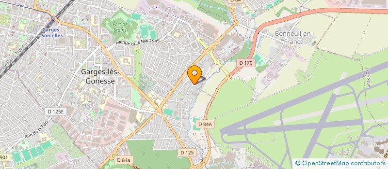 localisation de l'entreprise MONSIEUR SORIBA SAVANE  GARGES-LES-GONESSE