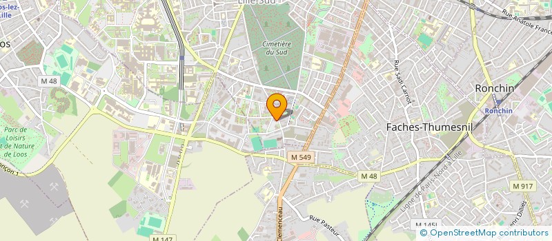 localisation de l'entreprise MONSIEUR SORIBA SYLLA à LILLE