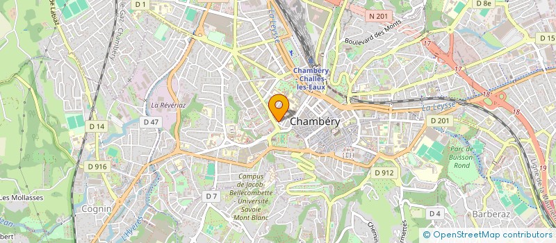 localisation de l'entreprise MONSIEUR SORIBA TOURE  CHAMBERY