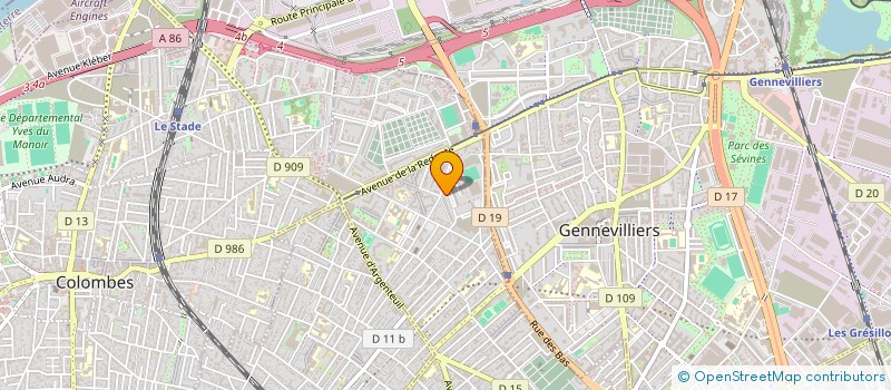localisation de l'entreprise MONSIEUR SORIKE KAMASSOKHO à ASNIERES-SUR-SEINE