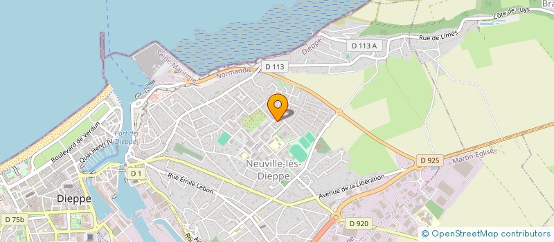 localisation de l'entreprise MONSIEUR SORIN AVRAM à DIEPPE