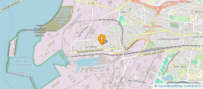 localisation de l'entreprise MONSIEUR SORIN BELU  LA ROCHELLE