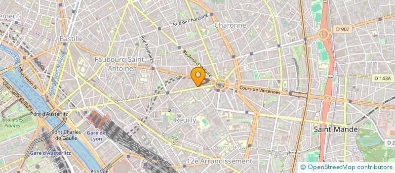 localisation de l'entreprise MONSIEUR SORIN CIATARAS  PARIS