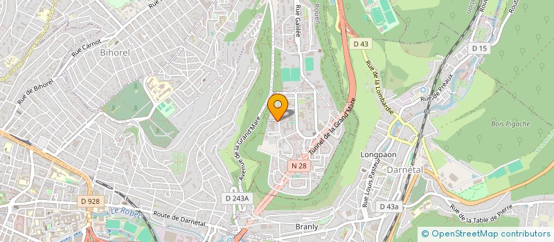 localisation de l'entreprise MONSIEUR SORIN CISMARU  ROUEN