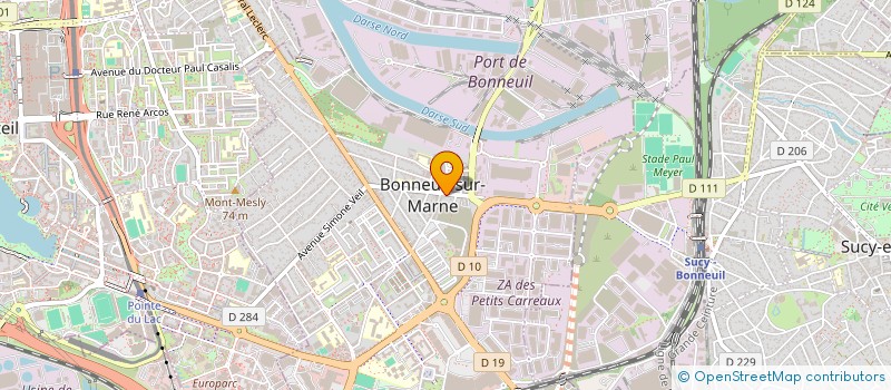 localisation de l'entreprise MONSIEUR SORIN COSERARU  BONNEUIL-SUR-MARNE