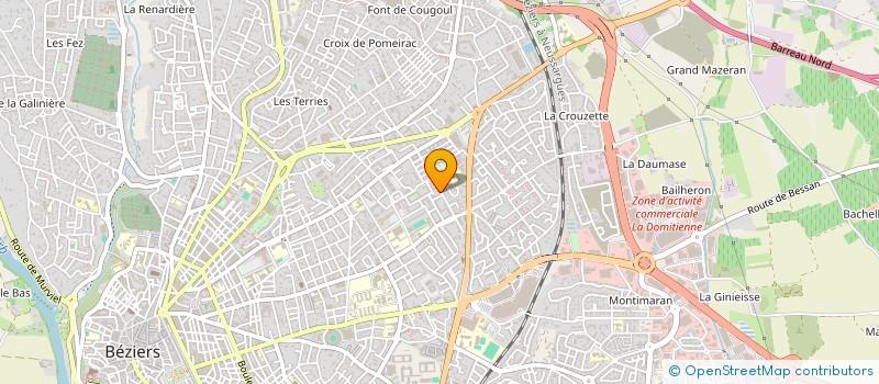 localisation de l'entreprise MONSIEUR SORIN COSTEA à BEZIERS