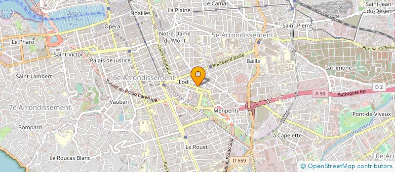 localisation de l'entreprise MONSIEUR SORIN COVACI à MARSEILLE