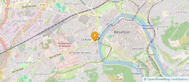 localisation de l'entreprise MONSIEUR SORIN DANIEL NISTOR  BESANCON