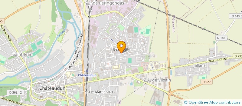localisation de l'entreprise MONSIEUR SORIN GOANTA à CHATEAUDUN