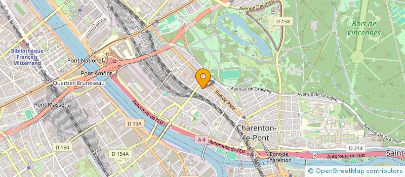 localisation de l'entreprise MONSIEUR SORIN GOREA  CHARENTON-LE-PONT