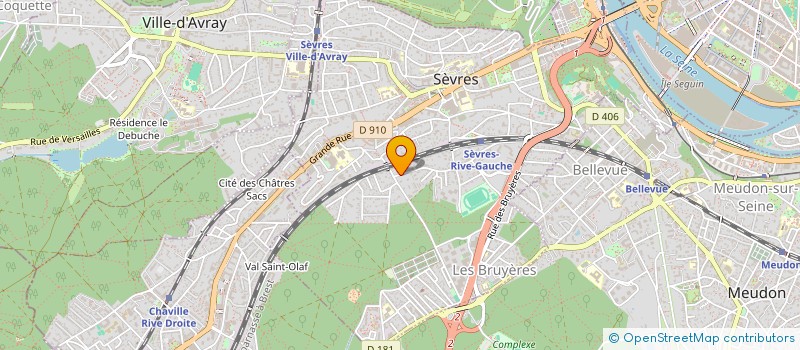 localisation de l'entreprise MONSIEUR SORIN GRIGORE à SEVRES