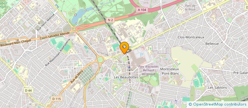 localisation de l'entreprise MONSIEUR SORIN GROZAV  SEVRAN