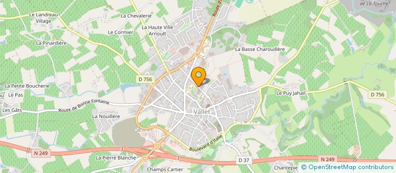 localisation de l'entreprise MONSIEUR SORIN HAIDU  VALLET