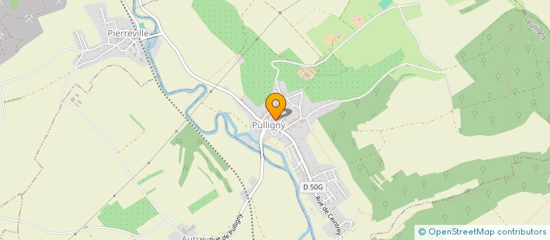 localisation de l'entreprise MONSIEUR SORIN IACOBESCU  PULLIGNY