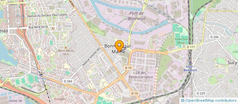 localisation de l'entreprise MONSIEUR SORIN MANOLACHE  BONNEUIL-SUR-MARNE